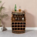 Solid Wood modern minimalist bar cabinet – Silent Arch