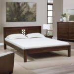 Grand solid sheesham wood bed with teak finish – Artisanal Lattice