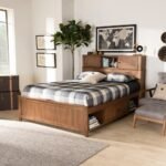 Modern solid walnut storage bed featuring iconic beauty – Urban Root