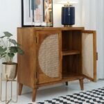 Timeless solid mango cane cabinet boasts organic grace – Urban Weave - Image 2