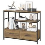 Stunning industrial oak console table with iron frame – Urban Loft - Image 6