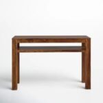 Grand minimalist solid wood console table – Timber Soul - Image 3