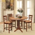 Grand round solid wood pedestal dining table – Timber Legacy
