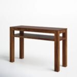 Grand minimalist solid wood console table – Timber Soul - Image 2