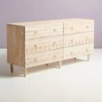 Solid minimalist teak storage cabinet in warm timber – Earth Echo - Image 2