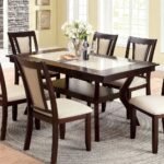 Versatile modern solid wood dining table with storage – Oak Logic